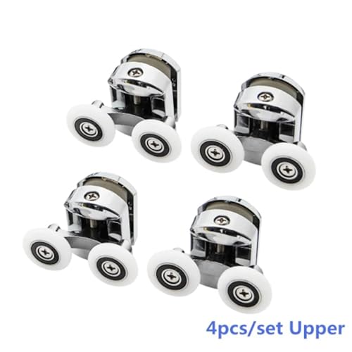 Linwnil Ruote di ricambio per porta doccia in