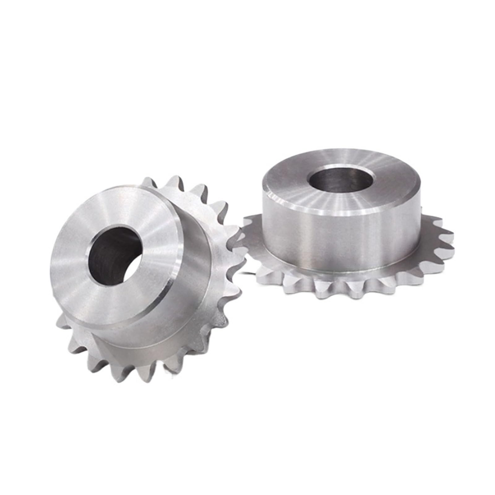 Bevel Gear Pinion Hardware Mechanical 1pcs 10-25 Teeth 04C Chain Gear 304 Stainless Steel Bore 6mm 8mm 25H Industrial Sprocket Wheel Motor Chain Drive Sprocket(19 Teeth (Bore 6mm))