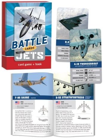 Military Jets Battle Cards