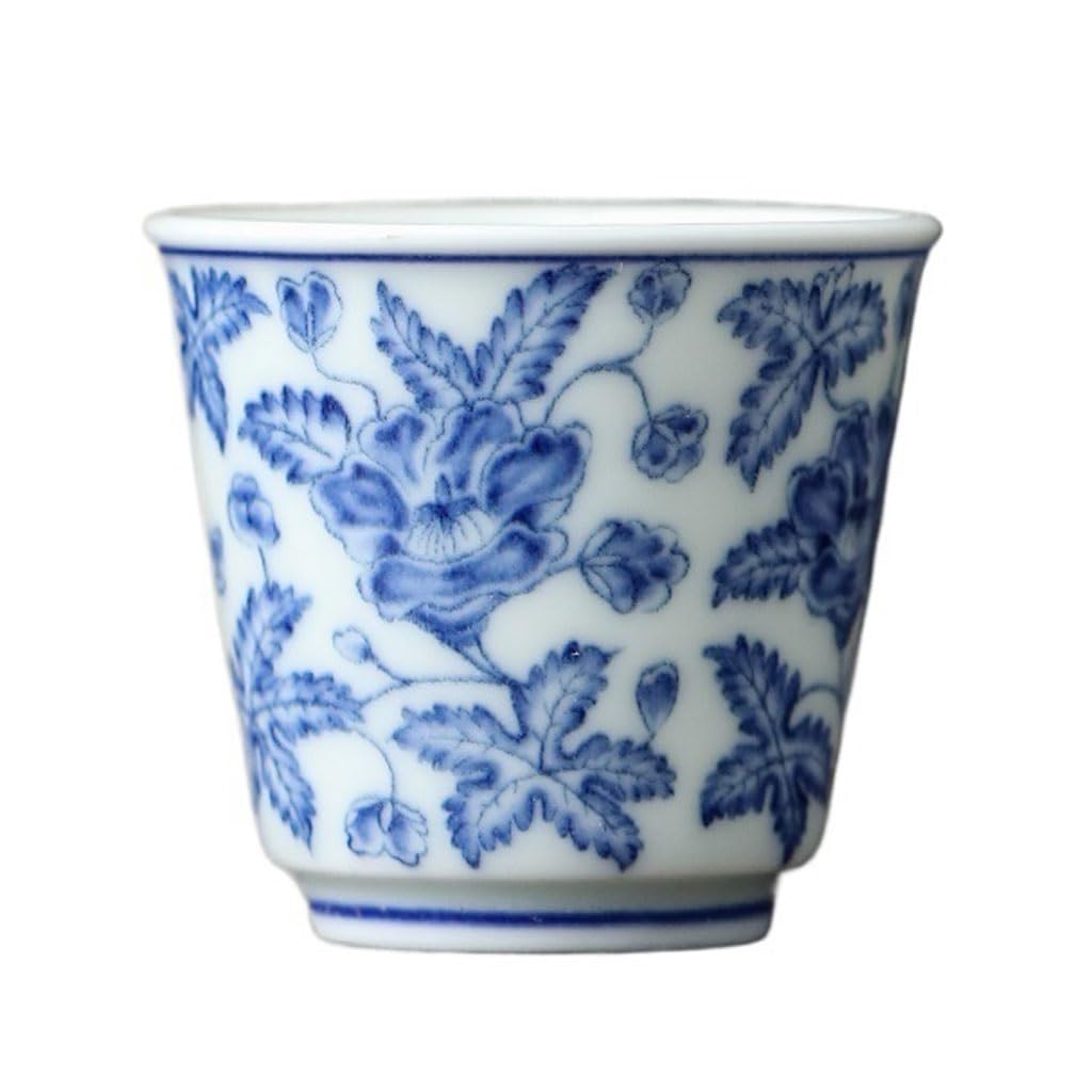 Filiżanka do herbaty Biała Porcelana Ceramiczna Kubek do Herbaty, Mały Domowy Kubek Do Herbaty, Osobisty Popołudniowy Kubek do herbaty Pojemnik do zanurzania
