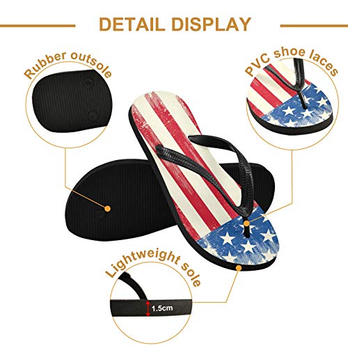 Summer Beach Starfish and Seashell Flip Flop Sandal Men's and Women's Summer Sandal | Beach & Water Shoes2