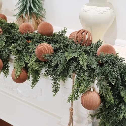 Image of 3.15In Velvet Ornaments for Christmas Tree,12Pcs Christmas Ornaments Set