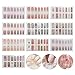Gwotfy Nagelfolie Selbstklebend, 10 Blatt Nagelsticker Nagelaufkleber Nagelkunst Sticker Nail Art Aufkleber Schöne Mode DIY Dekoration DIY Nagelkunst Nageldesign Nagelaufkleber für Frauen Kinder