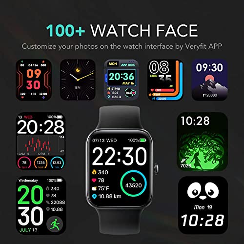 Skg Smart Watch, Fitness Tracker With 5Atm Swimming Waterproof, Health Monitor For Heart Rate, Blood Oxygen, Sleep, 1.7'' Touch Screen Bluetooth Smartwatch Fitness Watch For Android-Iphone Ios, V7 #TOP6