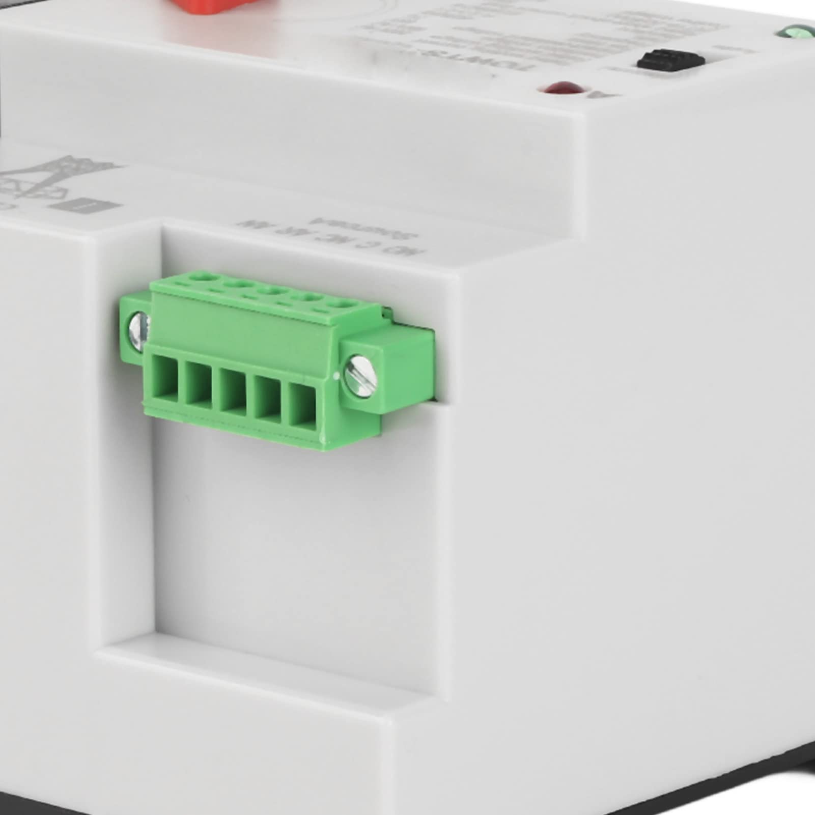 Ausla Interruttore Automatico a Doppia Alimentazione Alloggiamento PC Interruttore di Trasferimento Automatico 2P AC 220 V 8 KV Modalità Automatica e Manuale Trasferimento Pubblico e in Standby per