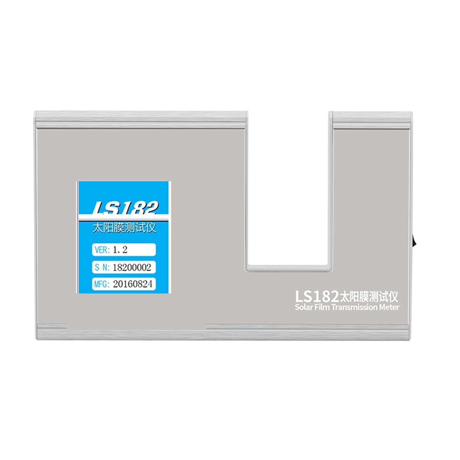 Medidor de Tinte, Medidor de transmisión UV 182, 950 nm, 1400 nm y medidor de transmisión de película IR completo