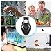 DaToo Mini Aquarium Chiller Small Fish Tank Fan Aquarium Cooling Fan 2-Level Speed Adjustable Aquarium Fan Quiet Aquarium Cooler with Wide Angle Wind Suitable for (1-6Gal) Fish Tank