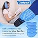 Comfpack Face Ice Pack Wrap for TMJ Relief with 4 Reusable Hot Cold Gel Packs, Wisdom Teeth Ice Pack Head Wrap for Tonsillectomy, Tooth Extraction & Teeth Removed, Oral Surgery, Cosmetic Injection