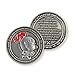 Armor of God Bible Coin for Kids, Religious Memory Verse Coins for Children's Church & Youth Groups, Motivational Sunday School Gifts for Kids, Inspirational Scripture Coin