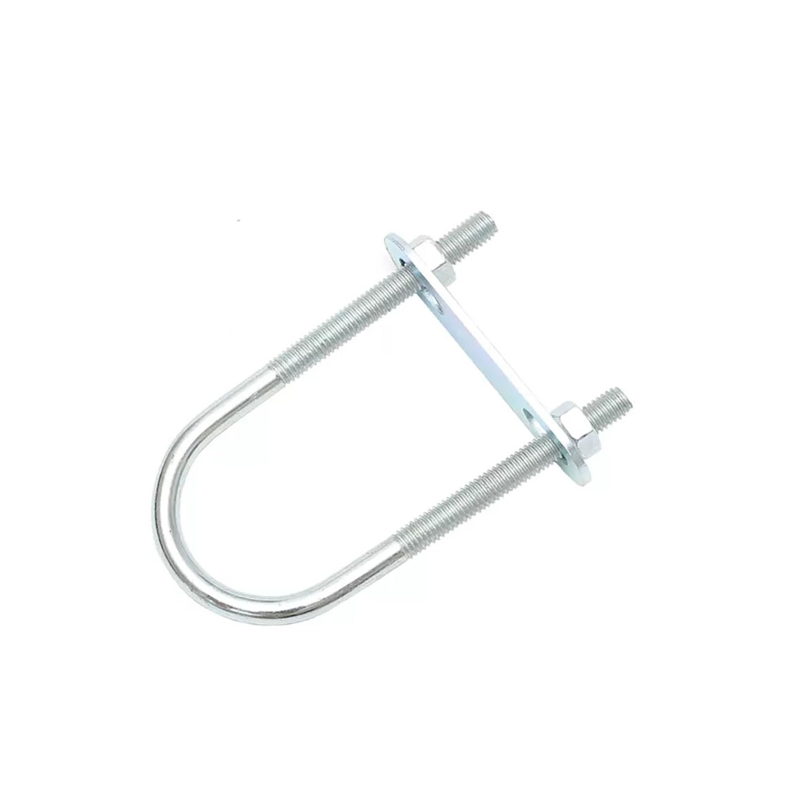 Bullone a U quadrato premium in acciaio inossidabile M6/M8/M10 - Bullone a U zincato esteso for connessioni sicure(2set M10x42x130)