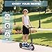 Electric Scooter for Big Kids 10+, 350W Motor, Max 12 Miles Long Range, 19 MPH Max Speed, 8.5
