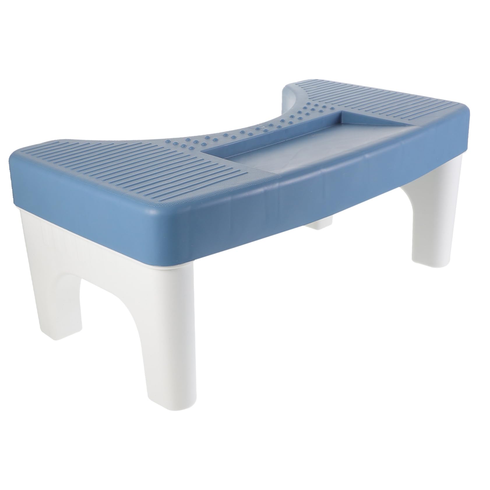 MOLUCKFU Poop Stool for Bathroom Sturdy Squatting Stool Non-Slip Footrest Easy to Clean for Adults