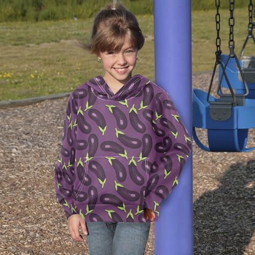 Pug Dog Mermaid Youth Hoodie Sweatshirt4