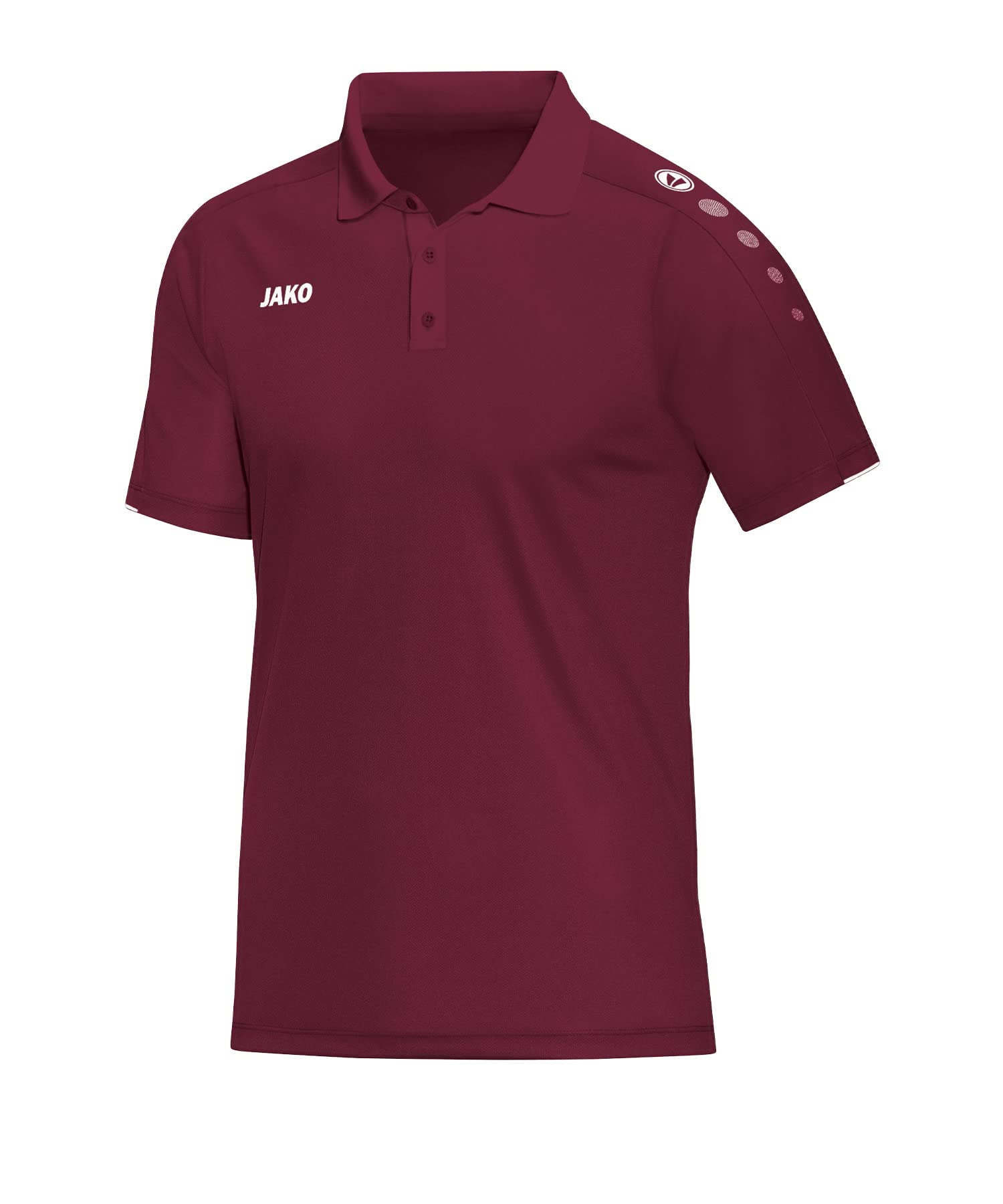 JAKO Women's Classico Hooded Jacket, Maroon, 46 (EU)