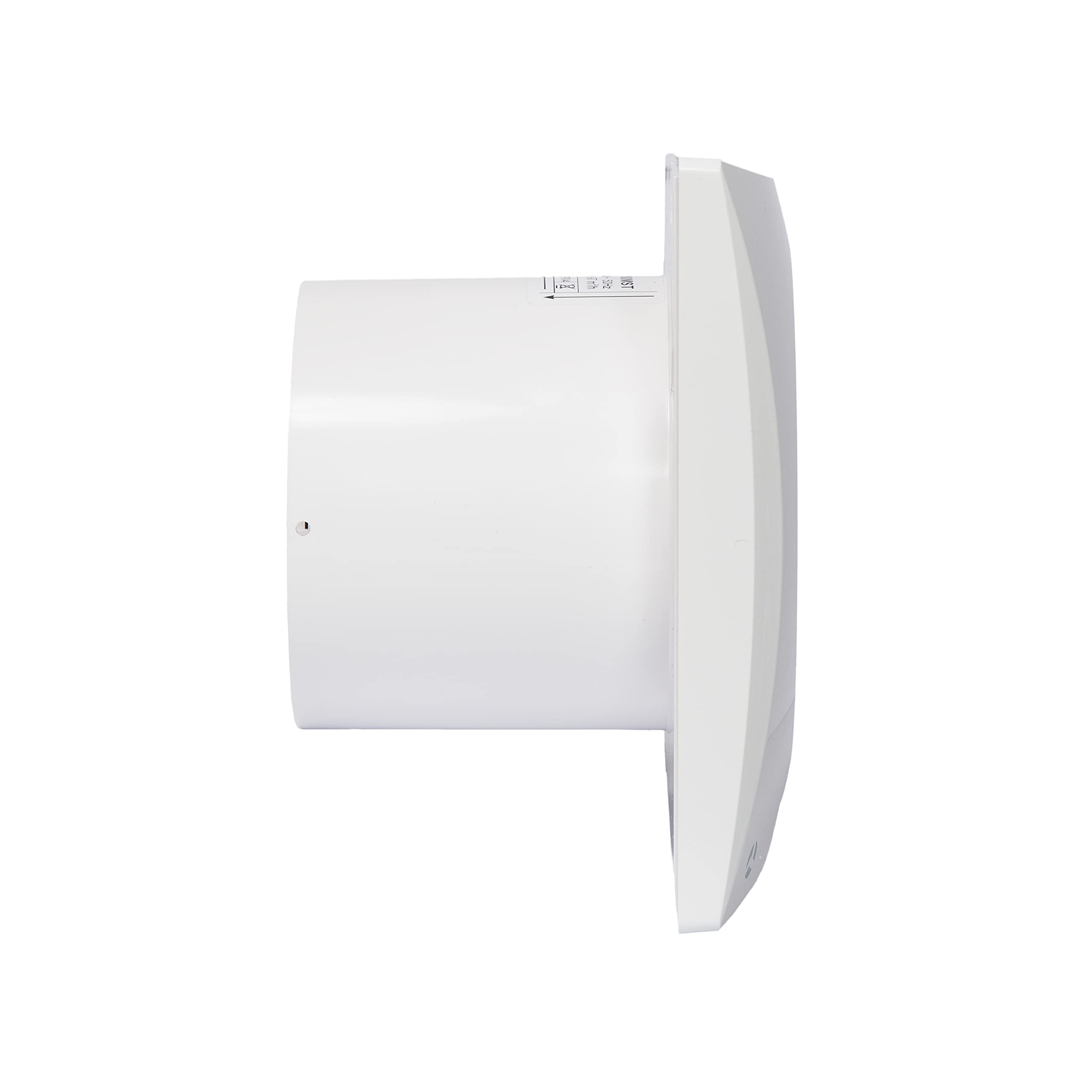 Airflow Extractor Fan 27l/s Flow Rate, Basic, 100mm Duct, Energy Efficient 7.5W, Low SFP 0.27W/L/s, Aria Quiet 100B - Image 2