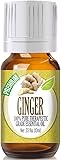 Healing Solutions 10ml Oils - Ginger Essential Oil - 0.33 Fluid Ounces