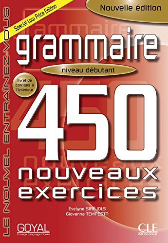 Grammaire 450 Nouveaux Exercises Debutant