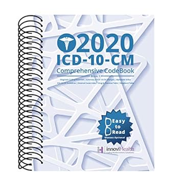 Spiral-bound ICD-10-CM Comprehensive CodeBook for 2020 Book