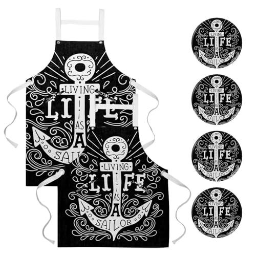Tablier de cuisine et pâtisserie grand format pour cuisiner proprement sans salissure