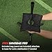 BaseGoal Batting Tee Baseball Tee,Softball Travel Portable Tee Tripod Stand Rubber Tee for Batting Training Practice with Carrying Bag