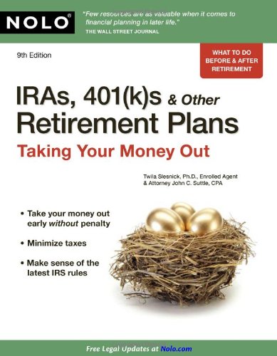 Buy Iras, 401(K)S & Other Retirement Plans: Taking Your Money Out — BookShops.in
