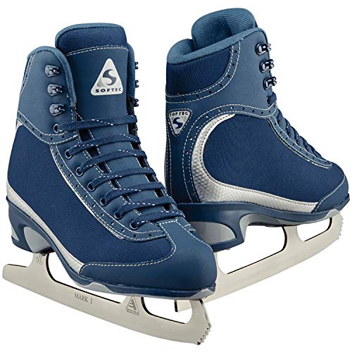 Jackson Ultima Softec Vista ST3200 Figure Ice Skates for Women/Color: Navy, Size: Adult