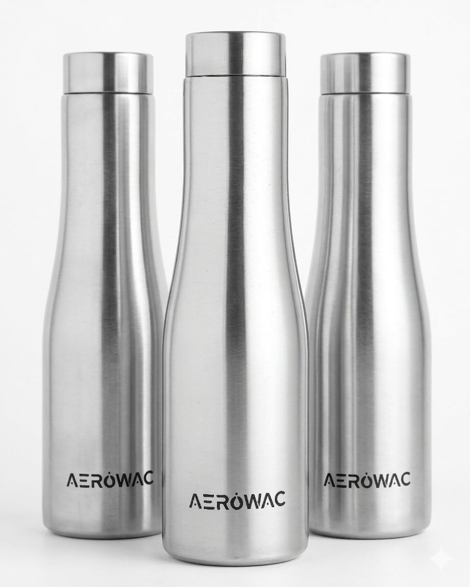 AEROWAC Stainless Steel Water Bottle - 1000ml -14