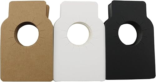 YHXiXi 90 etiquetas de botellas de vino para la colección de bodegas, marcadores desechables de papel marrón para etiquetas de botellas de vino de