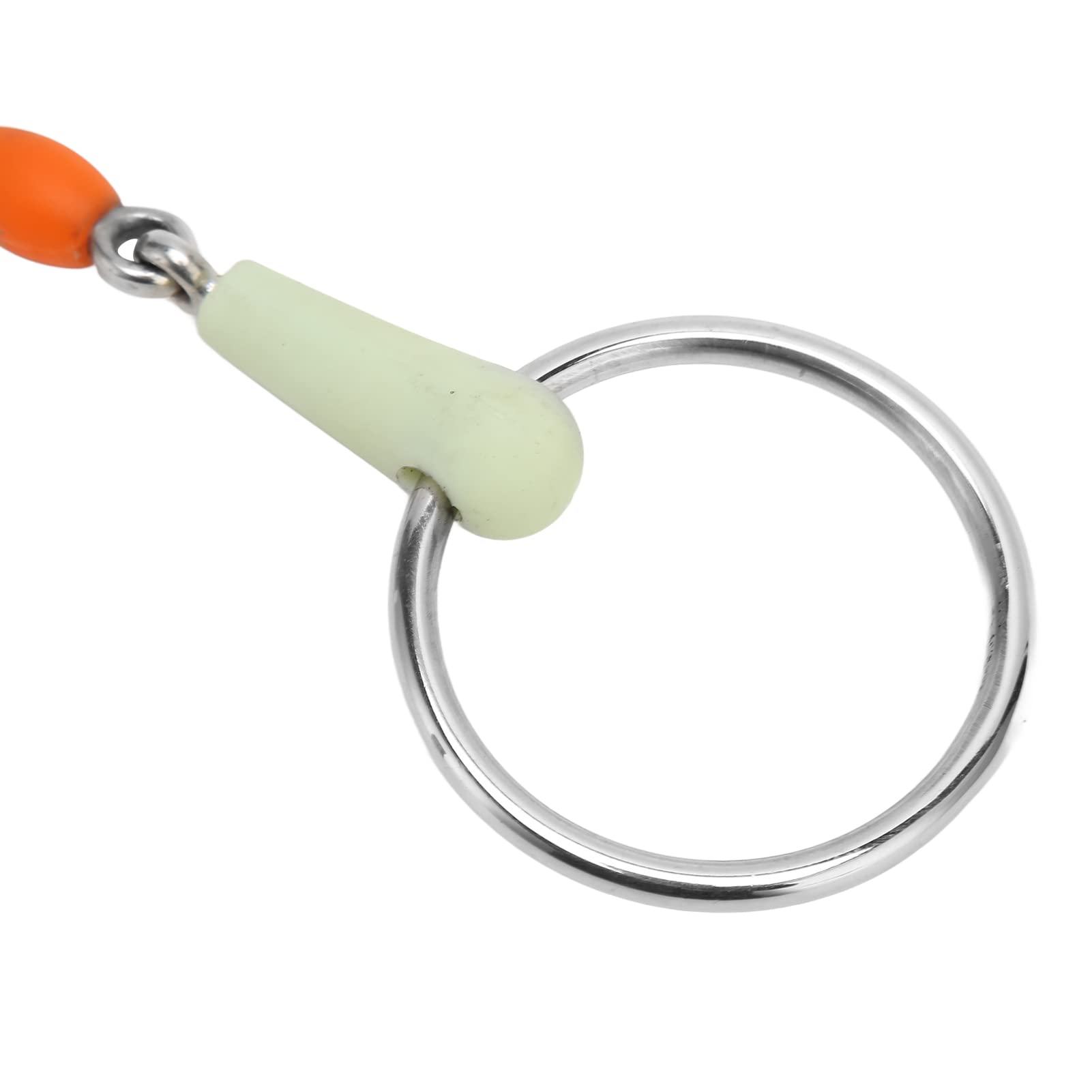 Jiawu Broca de Filete de Caballo Duradera de Acero Inoxidable con Sabor a Manzana, Equipo de Atrenamiento Ideal
