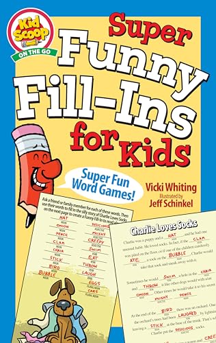 Super Funny Fill-Ins for Kids (Happy Fox Books) For Children Ages 5-10, a Fun and Educational Activity Book from Kid Scoop – Create Silly Stories While Practicing Grammar, Reading, and Parts of Speech