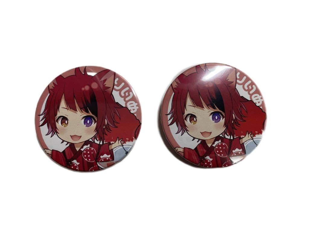 Amazon.co.jp: すと5 缶バッジ デフォ(莉犬くんver.) : Toys & Games