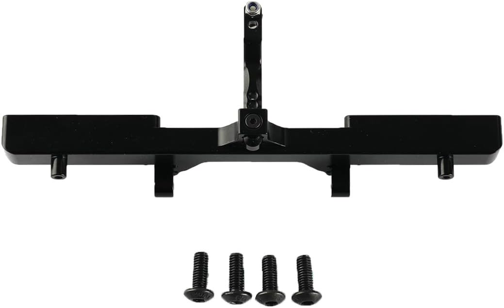 Aluminum Alloy Rear Bumper with Tow Hook for Traxxas TRX6 1/10 RC Crawler Upgrades