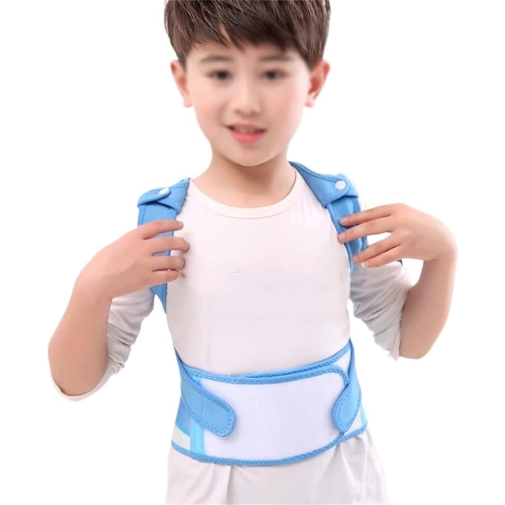 Student Hunchback Orthotics Breathable Posture Sitting Correction Spine Invisible(X-Large)