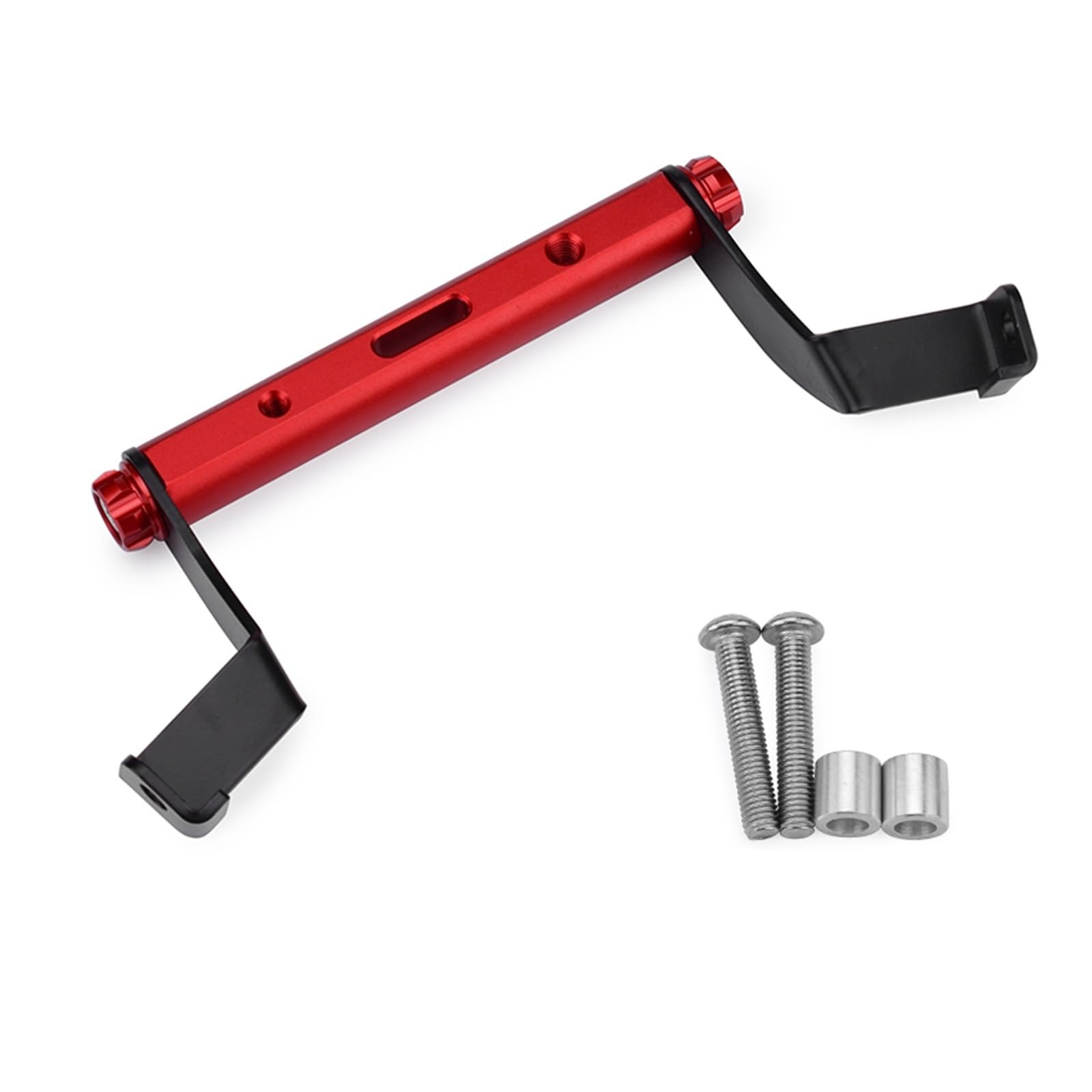 Soporte navegación para Kawasaki para Ninja ZX6R ZX 6R 2013-2024 Soporte Teléfono Móvil Motocicleta Extensión Manillar Navegación GPS(Red)