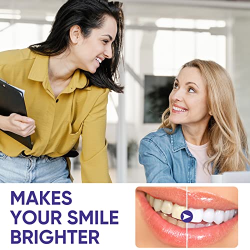 Purple Toothpaste For Teeth Whitening, Whitening Toothpaste For Adults, Tooth Stain Removal & Tooth Colour Corrector, Gentle On Tooth Enamel And Gums For Sensitive Teeth #TOP3