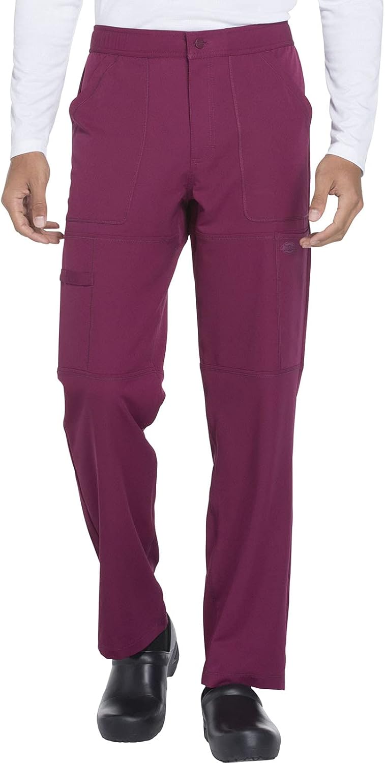 Dickies Dynamix Scrub Pants for Men with Zip Fly, Athletic-Inspired with Four-Way Stretch and Moisture Wicking DK110