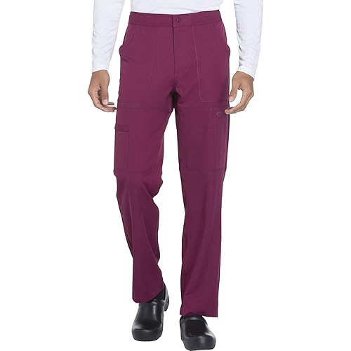 Dickies Dynamix Scrub Pants for Men with Zip Fly, Athletic-Inspired with Four-Way Stretch and Moisture Wicking DK110
