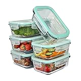 ✅ LIEFERUMFANG: Bei Bestellung unseres Glas-Frischhaltedosen-Sets erhältst Du 4 Frischhaltedosen mit 4 passenden Deckeln. Du erhältst Frischehaltedosen in den Größen 2 x 370 ml, 2 x 640 ml, 2x 1040 ml und 2x 1520 ml.