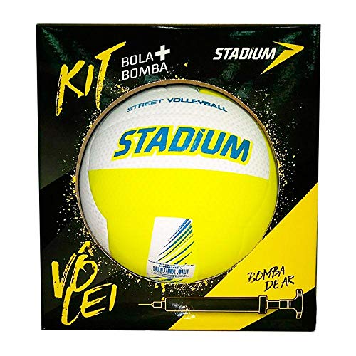 Kit Stadium com Bola de Vôlei e Bomba de Ar - Penalty
