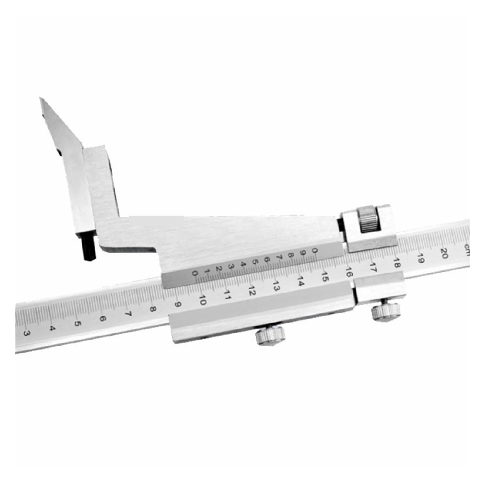 Calibradores Vernier De Altura, Medidor De Altura De Aleación De Aluminio De 0-300mm Con Herramientas De Regla De Medida De Soporte, Medidores De 0-200mm(0-200mm)