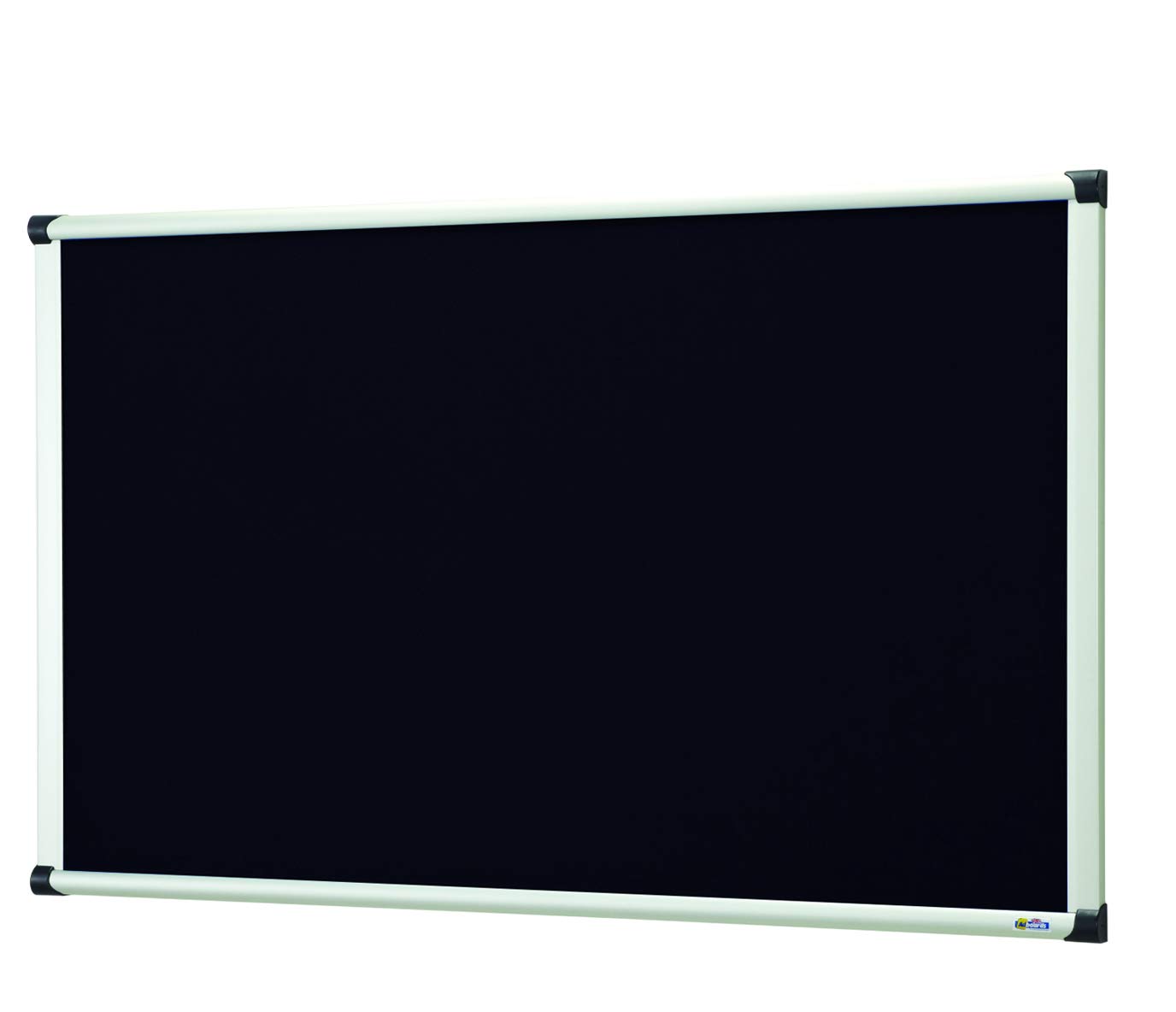 Premium Fire Retardant Black Felt Noticeboard Office Schools – 1800mm x 1200mm