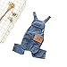 Produktbild Encoco Haustier-Kleidung, Haustier-Jeans für kleine Welpen, mittelgroße Hunde, Kleidung für Hunde, Katzen, Kostüm für Frühling und Sommer, XS