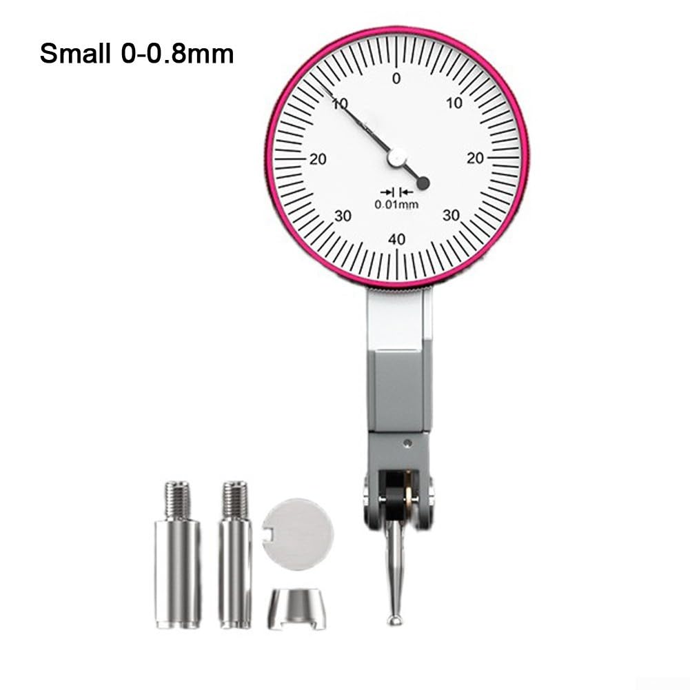 GLOBALHUT Comparador de para Prueba Inversión Automática para fácil Comparador(Small 0-0.8mm)