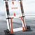 Telescoping Ladders Free Stretch 16Ft Aluminum Telescoping Ladder Newly Telesextension Ladder 330Lbs Capacity Button Retraction Ladders Marriage Vision