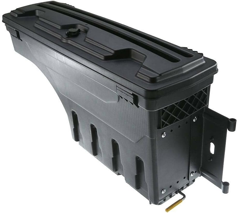 2pcs Rear Left & Right Sides Truck Bed Storage Box Toolbox For:Sierra Silverado Pickup