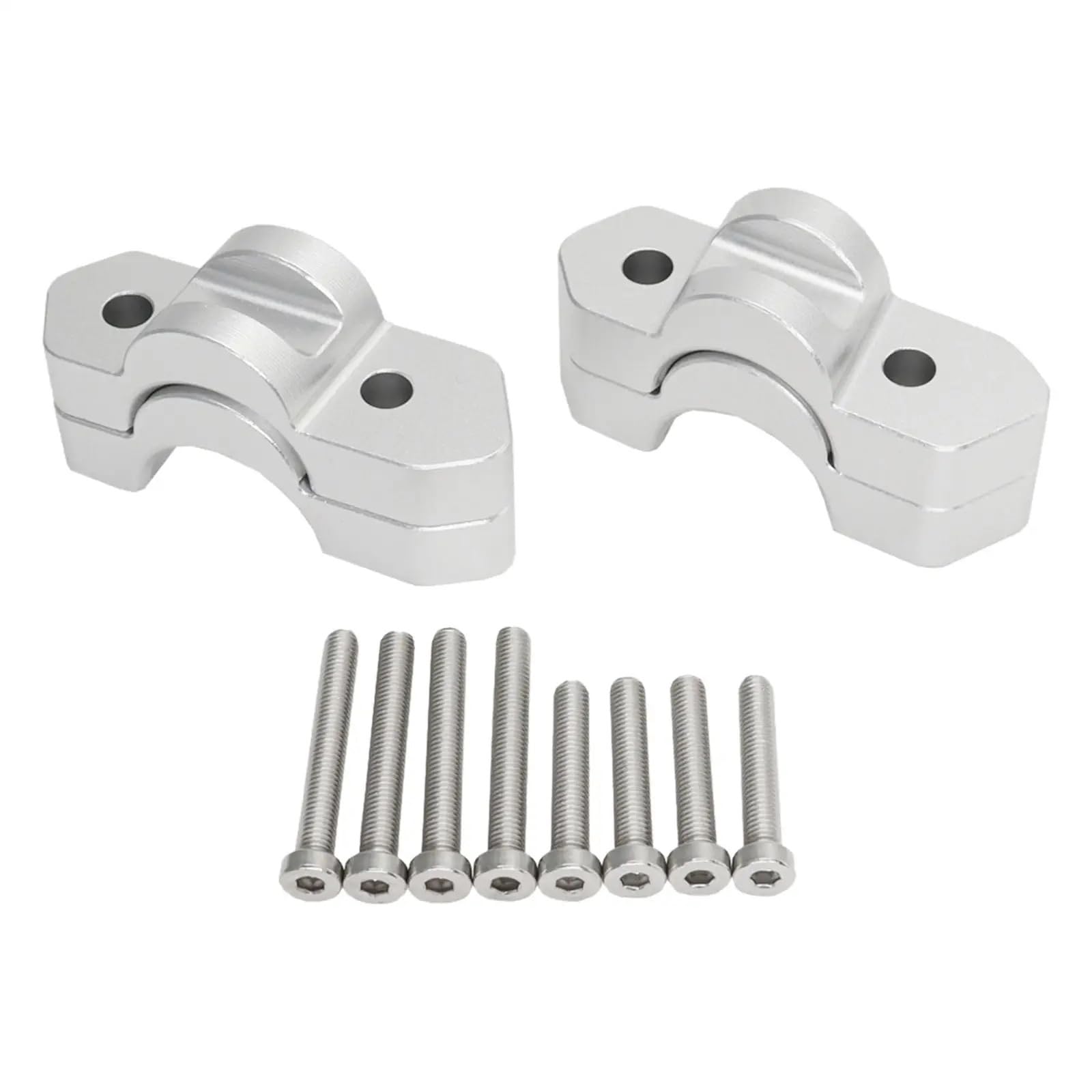 Rehausse guidon moto R 1300 GS kit rehausseurs en aluminium et boulons