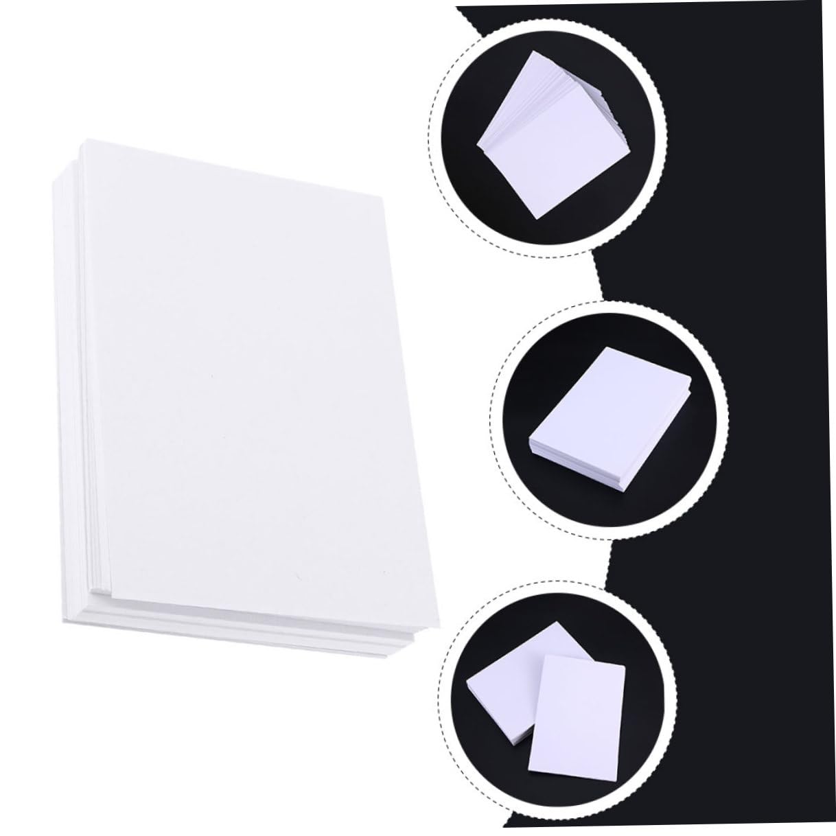 Aquarellpapier für Anfänger 100 Blatt Weiß, Zeichenpapier