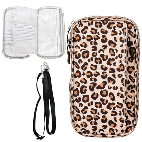 Dtenlur Cartera para Pasaporte de Viaje Cartera para Pasaporte Familiar Funda para Pasaporte Bolsa de Viaje para Pasaporte Cartera para Pasaporte Funda para Pasaporte Familiar para Tarjeta de Crédito