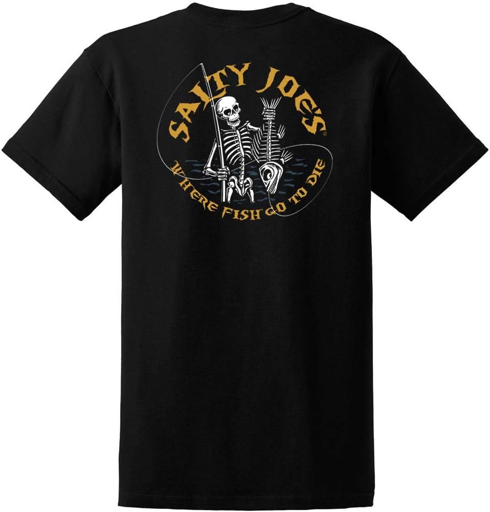 Joe's USASalty Joe's Men's Custom Graphic Logo Heavyweight Cotton T-Shirts