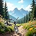 Black 1/18 Diecast Bike Action Figure Toy,Mini Finger Mountain Bike Bicycle Art Crafts Desktop Decor Finger Bikes
